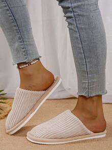 Của phụ nữ Trong nhà Dép đi trong nhà , Tối giản 	
Fuzzy Dép đi trong phòng ngủ - Xám - Xem 2