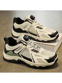 Men Hiking & Trekking Shoes - 米色 - 查看 5