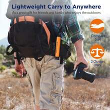 Water Filter Straw Portable Survival Filtering System For Drinking, Hiking, Camping, And Emergency Preparedness - Orange - View 8