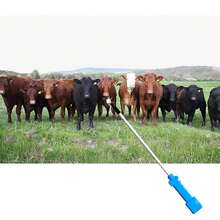 Chicharra Eléctrica Arreadora Recargable Ganadera De 108cm Azul Acero herramienta ganadería potente y duradera - Azul - Ver 8