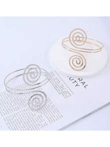 螺旋设计时尚大气简约手臂臂环