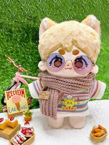 2 paires de lunettes de poupée de 17 cm, convenant à , lunettes de soleil saisonnières, lunettes de décoration de poupée, mini, mignonnes, à la mode. Applicable pour la fabrication de poupées, accessoires de poupée, cadeaux d'Halloween (à l'exclusion des poupées)