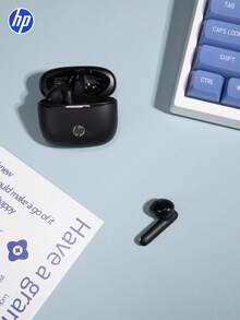 HP Wireless Earbuds True Wireless In-Ear Noise-Proof Headphones Compatible With Apple, Android And Other Devices, Cute Gift With The Storage Bag - H10J+ Headphone Storage Bag - View 13