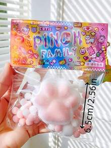 1 件创意弹力小鸡挤压减压柔软玩具，可爱卡通迷你挤压玩具，生日礼物 - 黃色 - 查看 8