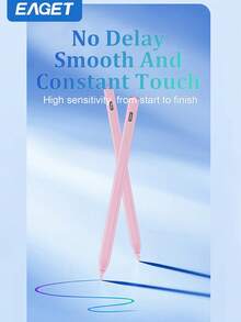 EAGET Bolígrafo universal de estilo mejorado, alta precisión y sensibilidad, rechazo de palma, prevención de activación/desactivación falsa, bolígrafo universal compatible con todas las pantallas táctiles