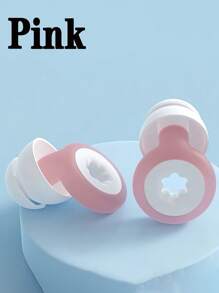 旅行硅胶耳塞带收纳盒可重复使用降噪耳塞用于睡眠听力保护旅行学习集中注意力居家旅行必备配件适用于卧室宿舍酒店邮轮办公室返校礼物适合男士女士男孩和女孩