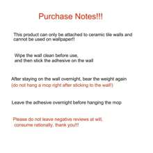 4pcs Wall Mounted Mop Storage Rack With Locking Hooks, Plastic Broom Hanging Rack Storage Rack, Suitable For Bedrooms, Gardens, Kitchens, Bathrooms, Dormitories, Saving Space