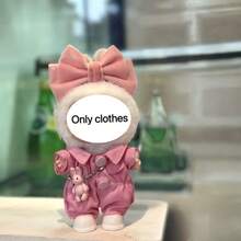 全新 1 套第 1 代第 2 代第 3 代 15-17 厘米吊坠粉色蝴蝶结草莓甜心套装适用于 娃娃，适合 派对聚会 - 彩色 - 查看 4