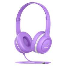 Wired Headphones With Safe Volume Limiter,Headphone With Cord 3.5mm Jack, Girls Boys Headphone For School