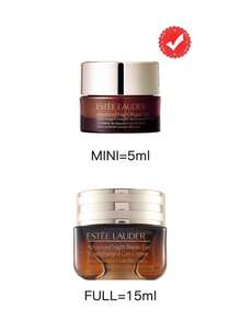 Estée Lauder Estee Lauder [Mini Size] Advanced Night Repair Eye Supercharged Complex 5ml / Synchronized Multi-Recovery Eye Cream / Targets Dark Circles, Fine Lines And Multiple Signs Of Early Eye Area Aging, Dual-Action Formula Effectively Combats Free Radical Damage, Dryness And Dehydration, Lightweight, Silky Cream-Gel Texture - Our Most Popular Eye Cream [Random Packaging (2 Styles)] - New - 5ml - 查看 2