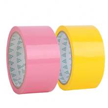 CILIA 1/2/5 Rolls 12 Colours, Packaging Tape, 1.88 In,50M, 4.5CM Wide Decorative For Box Sealing,Pink/White - Multicolor - View 30