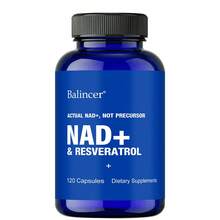 Immune Systems Support - NAD And Resveratrol Formula Capsules - 120 Capsules - 1 chai - Xem 1