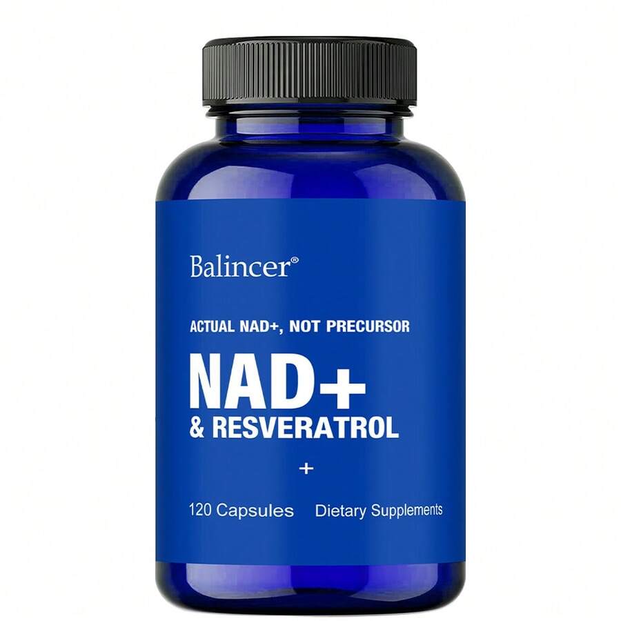 Immune Systems Support - NAD And Resveratrol Formula Capsules - 120 Capsules - 1 chai - Xem 1