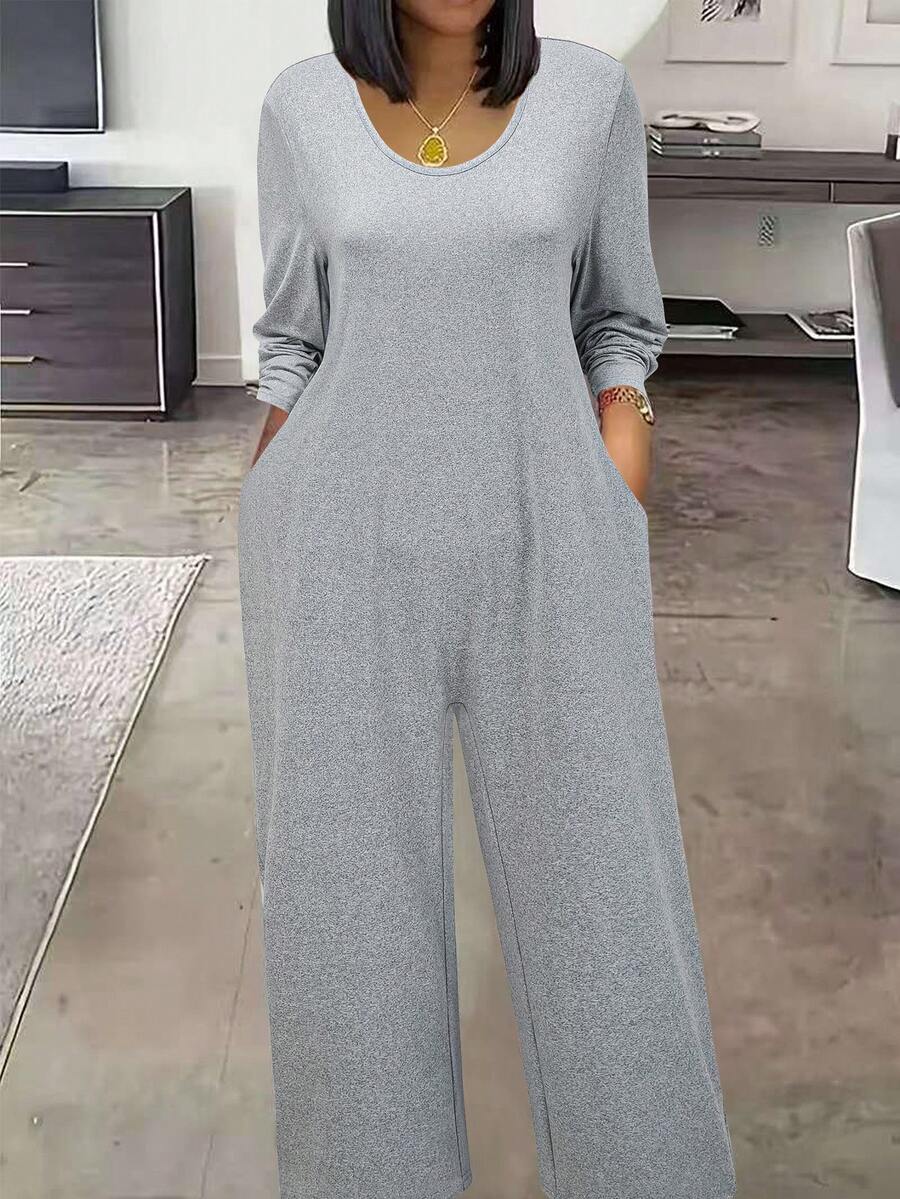 Damen Lässig & Komfortable Jumpsuit für Frühling/Herbst