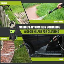 Electric Pressure Washer - 3000PSI Electric Power Washer With 33FT Pressure Hose, 33FT Power Cord, 4 Nozzles, 450ML Foam Bottle, High Pressure Washer For Cars, Fences, Patios, Driveways