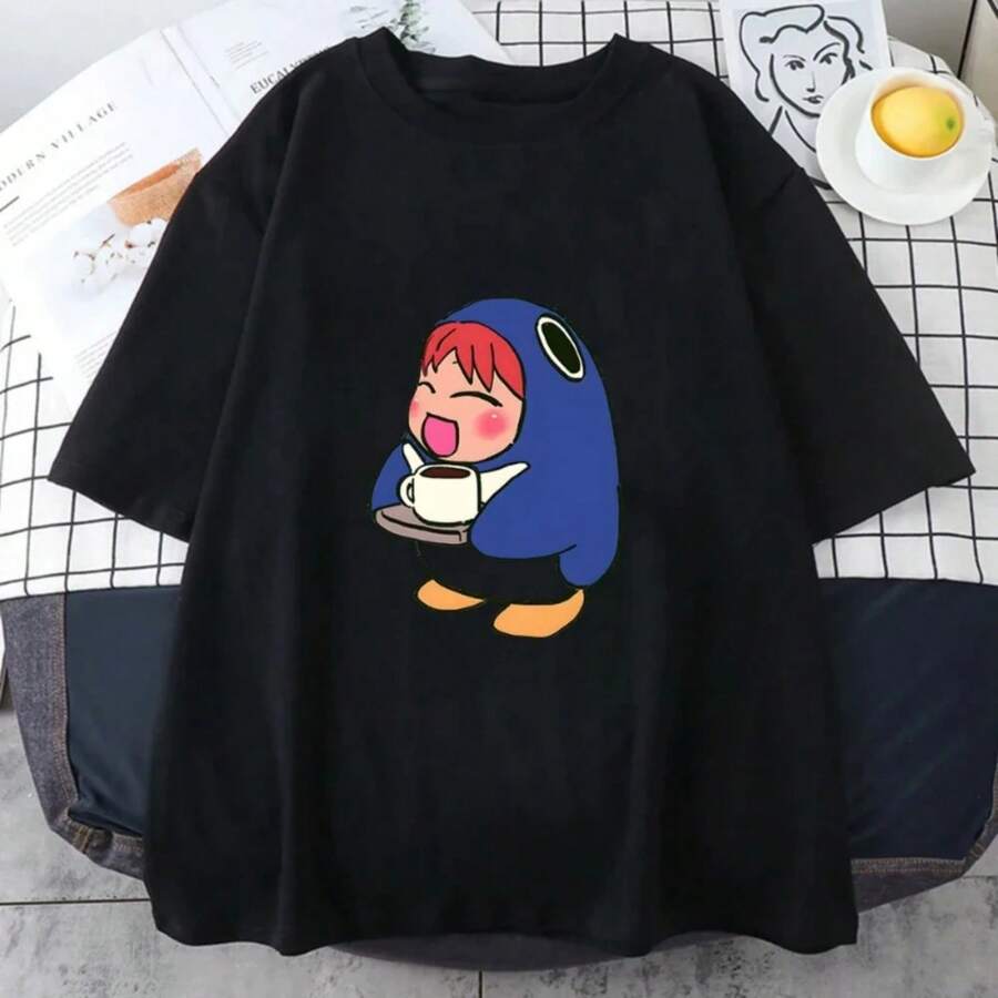 Women T-Shirts - Black - View 1