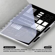 ISCOOL Hardcover Minimal Lightweight Notebook - L (20 x 27,5 cm) - Xem 3