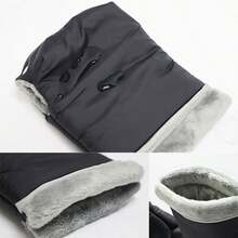 Baby Stroller Warm Gloves, Outdoor Windproof Anti-Freeze Cover For Stroller In Winter, Waterproof And Warm Handlebar Protective Cover For Snow Days