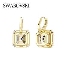 Swarovski MILLENIA Earrings Female Earrings Ladies Gift Birthday Gift Female 5725744 - Gold - View 7