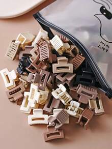 20 szt. kolorowych małych spinek do włosów – wielokolorowe, modne dodatki dla dziewczynek