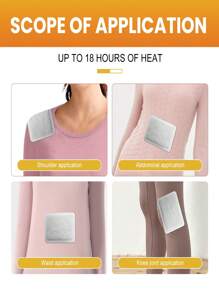 10 Pack (20 Pieces) Warm Body Patches For Autumn And Winter, Warming Body And Feet, Cold Prevention And Warmth Retention, Portable Warm Patches With Long-Lasting Heat, Easy To Stick, Suitable For Outdoor Work, Sports, Travel, And More. They Can Also Be Used At Work, School, Or During Trips To Keep The Body Warm And Improve Comfort.