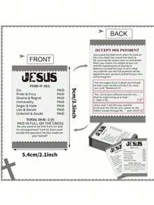 100 piezas/50 piezas/20 piezas Folletos del Evangelio, Tarjetas de Redención, Tarjetas de Oración de Bolsillo, Marcadores de Libros con Escrituras Inspiradoras Cristianas, Adecuados como Regalos Cristianos para Mujeres, Hombres, Marcadores de Libros con Versículos Bíblicos, Regalos Cristianos (Jesús lo dio todo), Regalos para Amigos, Familia, Navidad y Acción de Gracias