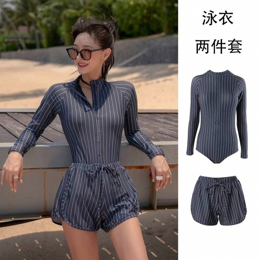 Swim Gear Sets - Dark Grey - View 1