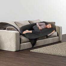 Pregnancy Pillows Cover For Sleeping - U Shaped Full Body Maternity Pillow Removable Cover - Support For Back, Legs, Belly, HIPS - Pregnancy Pillow Cover For Women, U-Shaped Maternity Pillow Cover