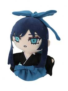 20厘米/7.87英寸 Ado 生日毛绒玩具 Ado Hibana 毛绒玩具 可爱蓝玫瑰星娃娃 毛绒玩具 装饰创意礼物 适合儿童生日派对 家庭女孩房间装饰游戏收藏家 - 藍黑色 - 查看 12