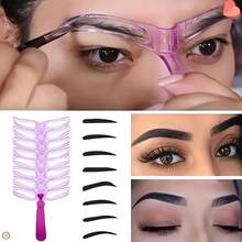 Eyebrow Shaping Template Kit With Handle - Grooming Card For Defined And Perfectly Shaped Brows - Reusable 8pc Eyebrow Shaping Kit Eyebrow Shaper Kit Eyebrow Shaping Eye Brow Kit Women Brow Kit Eyebrow Stencil Kit Eyebrow Stencil Eyebrow Shaper Stencil Eyebrow Tools To Shape The Eyebrows Eyebrow Shaper Tool Eyebrow Shaping Tool Eye Brow Shapers For Women Eyebrows Stencils Perfect Eyebrow Eyebrow Shape Plantillas Para Cejas Perfectas Eyebrow Shaping Stencils Eyebrow Templates Eyebrows Stencils Perfect Eyebrow Eyebrow Shape Plantillas Para Cejas Perfectas Eyebrow Shaping Stencils Eyebrow Templates Eyebrows Stencils Perfect Eyebrow Eyebrow Shape Plantillas Para Cejas Perfectas Eyebrow Shaping Stencils Eyebrow Templates Eyebrows Stencils Perfect Eyebrow Eyebrow Shape Plantillas Para Cejas Perfectas Eyebrow Shaping Stencils Eyebrow Template Eyebrows Stencils Perfect E Eyeb Eyebrow Stencil Eyebrow Stencils Eyebrows Stencils Eyebrow Stencils For Shaping Eye Brow Stencils For Women Brow Stenci - 8PCS - 查看 6