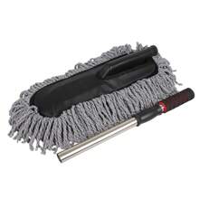 BriSunshineCar Duster Microfiber Duster Car Dust Removal Retractable Dust Cleaning Br - 黑色 - 查看 2