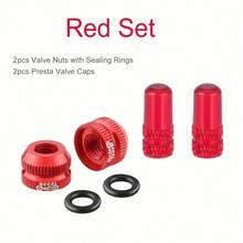 4pcs/Set Premium Bike Valve Caps Set - Anti-Slip, Dustproof Tire Valve Covers For Mountain & Road Bikes