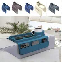 1 pieza Soporte multifuncional para reposabrazos de sofá, portavasos, organizador de control remoto