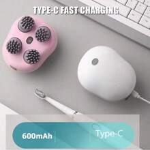 Portable Rechargeable Head Massager, Cordless Electric Scalp Massager With Detachable Massage Claws, 3 Modes, Personal Massager For Head, Back, And Legs, Pet Massage Tool, Father's Day Gift