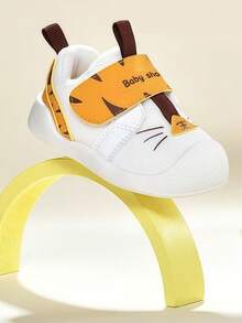 1 Paio di Scarpe Sportive Casual Unisex per Bambini, Design in Rete e PU Traspirante, Suola Piatta Antiscivolo, Adatte per Tutte le Stagioni