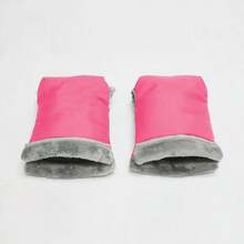 Baby Stroller Warm Gloves, Outdoor Windproof Anti-Freeze Cover For Stroller In Winter, Waterproof And Warm Handlebar Protective Cover For Snow Days