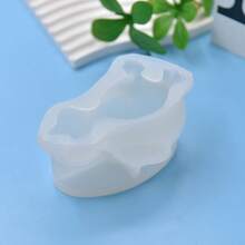 1 pieza Molde de silicona con forma de pato acostado apto para hacer velas y jabones
