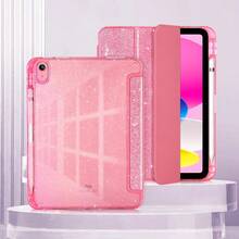 Compatible With Ipad A16 2025 Case With Pencil Holder Compatible With Ipad 11th 10th Generation Smart Cover Compatible With Ipad Air 11 M3 M2 Sparkling Shell Glittering Compatible With Ipad Air 4 5 Case Pro 11 M4 M5 - Multicolor - View 21