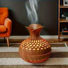 مرطب الهواء بشكل زهرة مع إضاءة وصوت، مرطب الهواء مع إضاءة ملونة لجو جميل، ديكور مكتبي أو غرفة نوم، هدية إبداعية - متعدد الألوان - مشاهدة 3