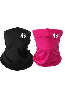 3pcs Balaclava Face Mask, Suitable For Daily Use, Hiking, Motorcycling Ski Masks,Beach,Holiday - Multicolor - View 18