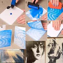 1pc Reusable Transparent Gel Printing Plate - Transparent Single-Print Surface, Soft Rubber Craft Plate For Art And DIY Projects, For Scrapbooks And Diaries - A Variety Of Sizes To Choose From, Scrapbook Supplies, Reusable Offset Printing Plate For Embossing Art - Perfect For Making Cards, Scrapbooks, Diaries And Home Decorations - Multicolor - View 8