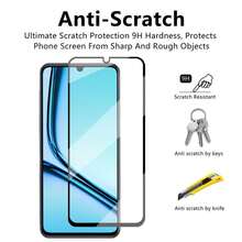 4 piezas de vidrio templado HD compatible con INFINIX SMART6 HOT 12 PRO HOT 20I SMART7 SMART7 HD, protector de pantalla duradero