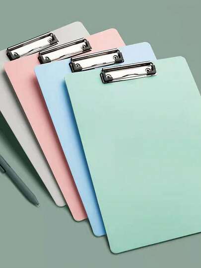 1 pièce Bloc-notes de format A4 plus épais en matière PP de couleur dégradée - Convient pour les classeurs, les dessins, la papeterie scolaire et de bureau, le porte-bloc A4, le classeur de couleur Morandi, le tableau d'écriture et de dessin pour étudiants, le bloc-notes de bureau, le tableau d'écriture plus épais, convient aux infirmières/enseignants/étudiants, pour une utilisation au bureau et en classe