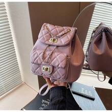 Multipurpose Small Backpack - أرجواني كبير - مشاهدة 13