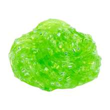 70ML 香味水晶透明史莱姆套装，带管珠，散装脆脆闪光史莱姆，适合圣诞节生日派对礼物，柔软不粘史莱姆泥，可爱减压玩具