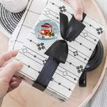 500 buc autocolante din hârtie rulată, autocolante de sărbători, autocolante pentru cadouri de Crăciun, autocolante pentru decorațiuni cadouri, autocolante pentru sigilarea cardurilor - Iarnă, Anul Nou Crăciun decorațiuni de Crăciun pijamale de Crăciun cadouri de Crăciun decor de Crăciun