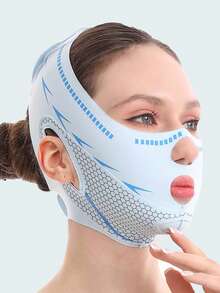 1 件女士面部绷带面膜，适合日常、居家、办公室或健身房佩戴 - 彩色 - 查看 14