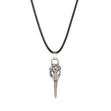 1 Piece New Unique Crow Skull Pendant Men's Necklace, Vintage Distressed Craftsmanship Hot-Selling Gothic Style Jewelry - 2 - 查看 9
