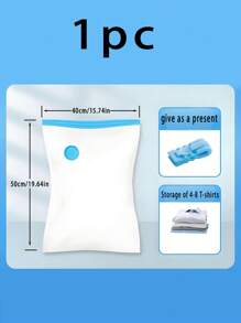 13/1 件真空密封压缩袋、真空储物袋、真空拉链袋、节省空间的行李袋、旅行压缩袋、可折叠衣物整理袋、衣柜储物袋，用于存放衣物、床上用品、冬装 - 节省 75% 空间、防潮防虫、返校季