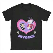 Spamton And Tenna Child Of Divorce Deltarune Game Short Sleeved Round Neck Y2k Tshirt Men New In Top & Tees Mens T-Shirt 71073